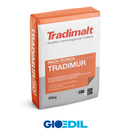 TRADIMUR M5 MALTA PER MURATURA KG 25