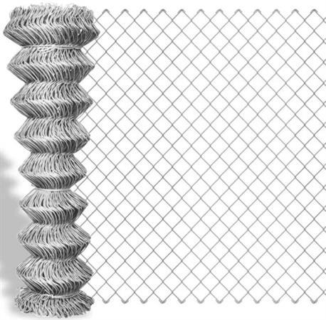 RETE RECINZIONE ZINCATA ROMBOIDALE H.2.00