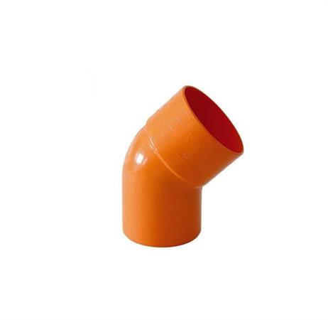 CURVA PVC APERTA D.80 EXTRA
