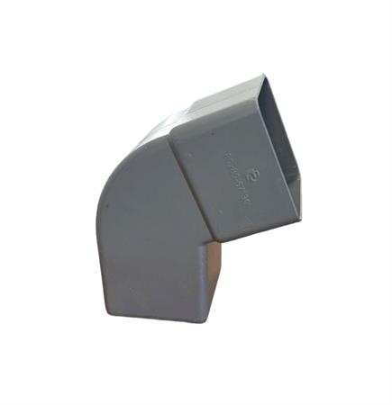 CURVA PVC APERTA 80X80 GRIGIO