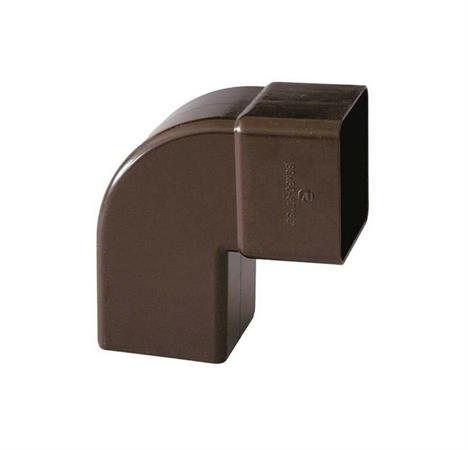 CURVA PVC CHIUSA 80X80 TESTA DI MORO