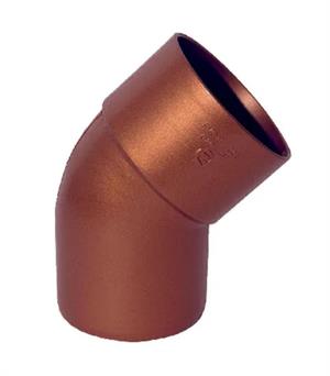 CURVA PVC APERTA D.100 RAME