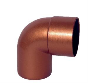 CURVA PVC CHIUSA D.100 RAME