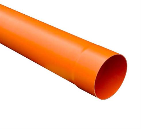 TUBO IN PVC 50 MT.2 ROSSO
