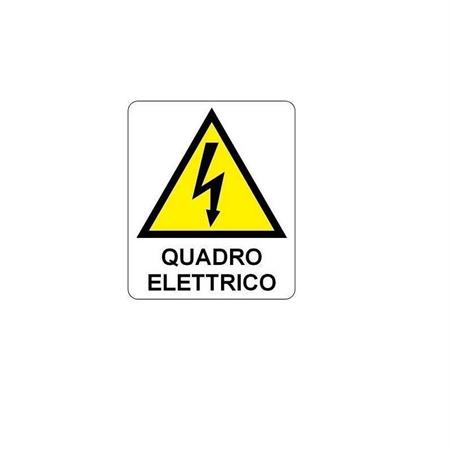 CARTELLO QUADRO ELETTRICO 50 X 70