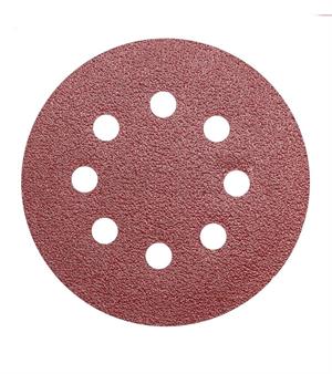 DISCHI CARTA ABRASIVI 40 MM 115 VELCRO C/FORI PZ 10