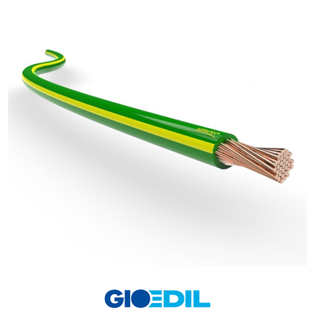 CAVO UNIPOLARE GIALLO/VERDE 1X1,5