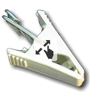 MOLLETTA BIANCA CON GANCIO