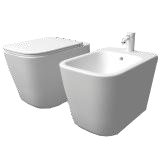 BIDET GLAMOUR FILO MURO