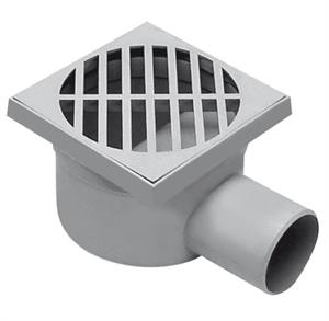 CHIUSINO SIFONATO 10X10 SCARICO LATERALE