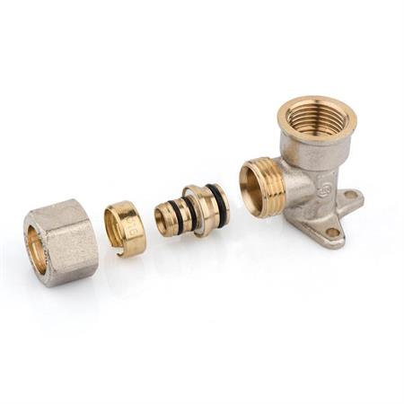 GOMITO MULTISTRATO FLANGIATO 20X3/4 F