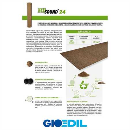ECOSOUND ISOLANTE ACUSTICO MM.2X15 MT