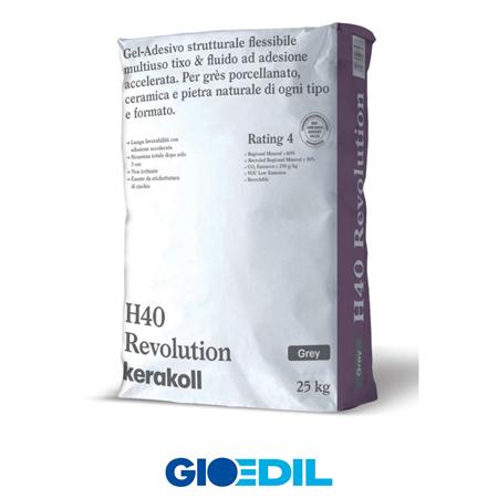 H40 REVOLUTION GRIGIO KG.25