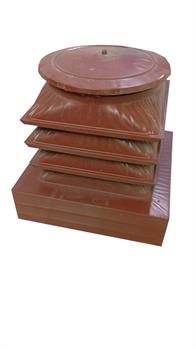 COMIGNOLO 47X47 ROSSO