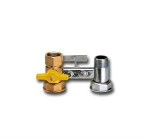 COPPIA DI MENSOLA E PASSANTE PER CONTATORE GAS 1X11/4