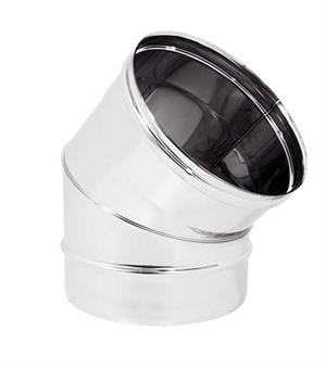 CURVA APERTA ACCIAIO D.200