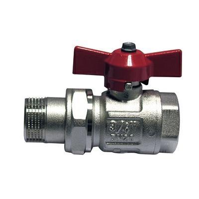 VALVOLA SFERA BOCCHETTONATA 1/2 M/F