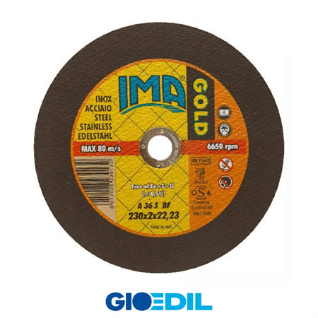 DISCO FERRO 230X2 FINE