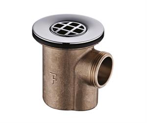 VALVOLA SIFONATA PIATTO DOCCIA D.80 OTTONE