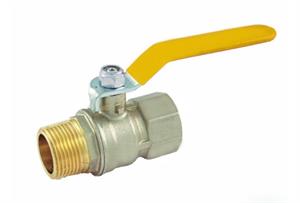 VALVOLA SFERA GAS 1/2 M/F C/LEVA