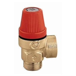 VALVOLA DI SICUREZZA  M/F 1/2 X 3 BAR