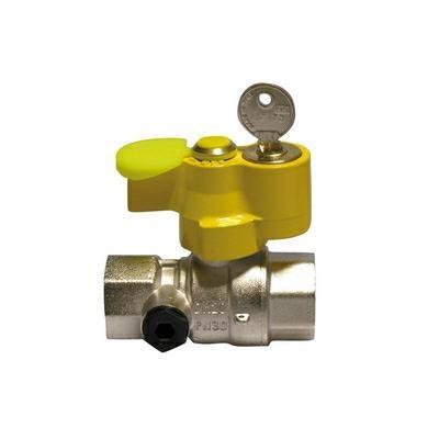 PASSANTE GAS C/CHIUSURA PRESS.CHIAVE D.1