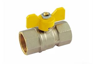 VALVOLA SFERA GAS 1/2 F/F A FARFALLA