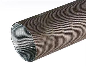 TUBO FLESSIBILE ALLUMINIO MARRONE 100