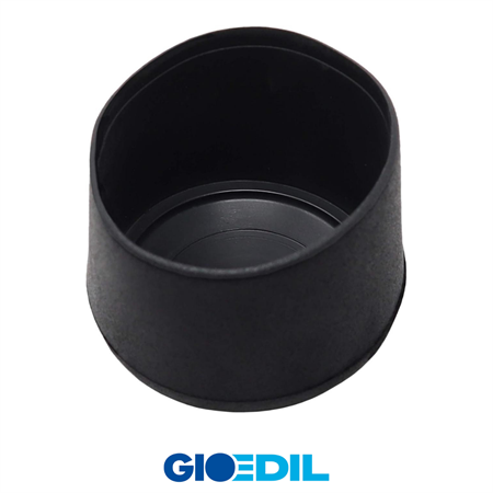 GOMMINI SEDIE NERI MM 22 PZ 4