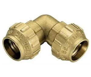 GOMITO OTTONE POLIETILENE 20X20