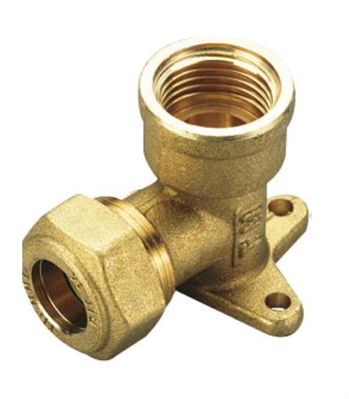 GOMITO GAS FLANGIATO 1/2X12 F