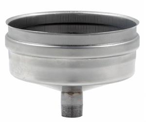 GOCCIOLATOIO INOX PER CANNA FUMARIA D.80