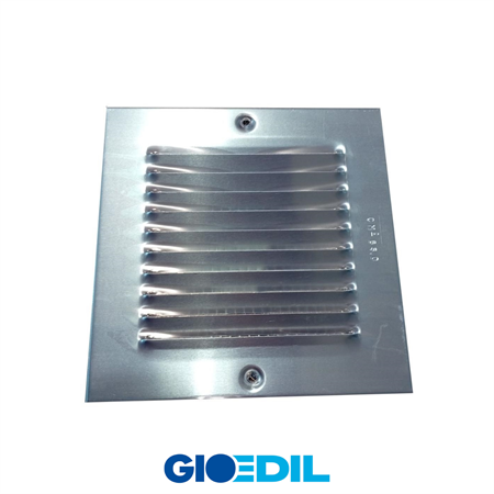 GRIGLIA ALLUMINIO 145X145 C/RETE