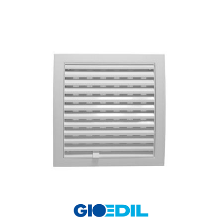 GRIGLIA PLASTICA D.100 VENTILAZIONE REGOLABILE