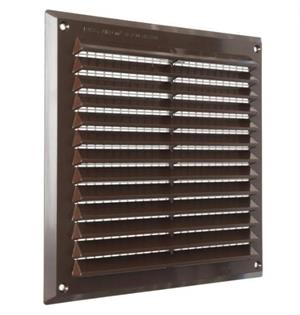 GRIGLIA PLASTICA 230X230 MARRONE