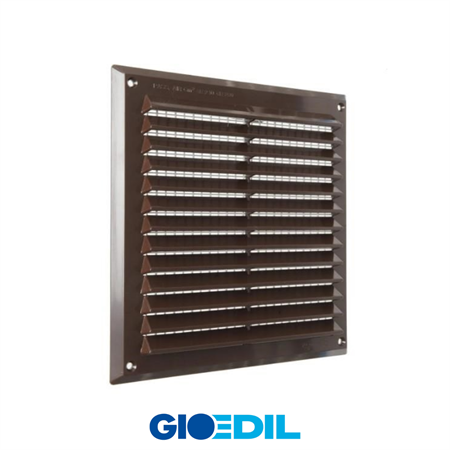GRIGLIA PLASTICA 230X230 MARRONE