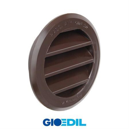 GRIGLIA PLASTICA MARRONE 80