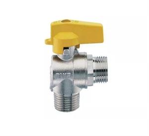 VALVOLA SFERA GAS A SQUADRA 3/4 M/M A FARFALLA