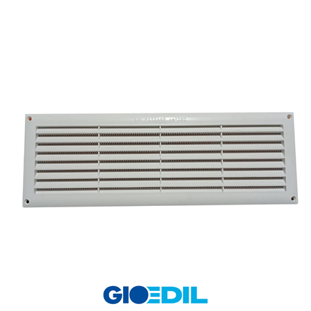 GRIGLIA PLASTICA BIANCA 125X365