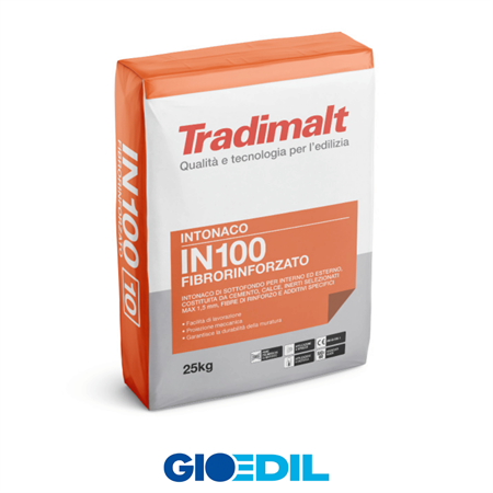 INTONACO FIBRATO IN 100 KG 25