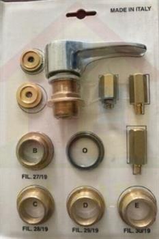 KIT VITONE UNIVERSALE PER RUBINETTO D.27