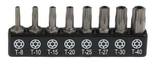 KIT INSERTI TORX/CROCE 7 PEZZI