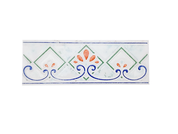 LISTELLO 7.5X20 ATENE BLU