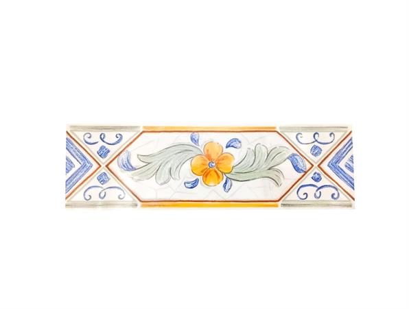 LISTELLO 6X20 FIORE GIALLO