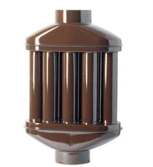 DIFFUSORE CALORE D. 100 MARRONE