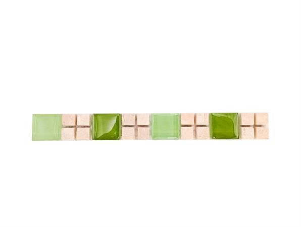 LISTELLO 2X20 MARMO VETRO VERDE