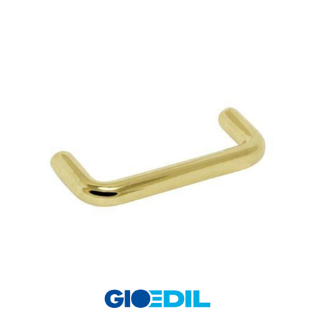 MANIGLIA IN METALLO PRESSOFUSO ORO 8X64