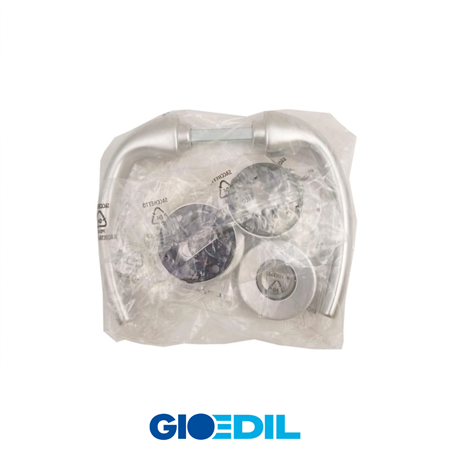 MANIGLIA ISY PATENT ARGENTO F1