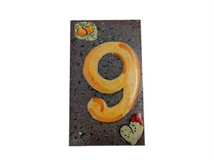 NUMERO CIVICO PIETRA LAVICA N.6/9