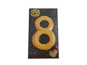 NUMERO CIVICO PIETRA LAVICA N.8